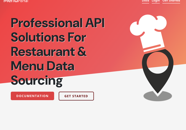 Case Study: Menu Portal - Database & API